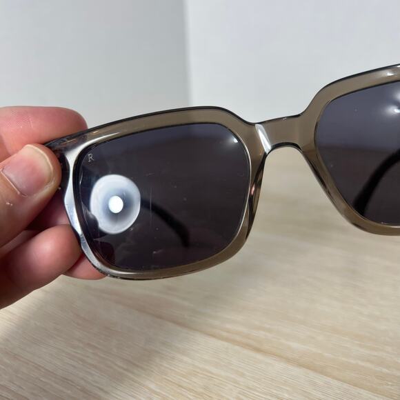 RAEN West Ghost Sunglasses Translucent Brown 55-19-145 Gray Lenses - Picture 13 of 15